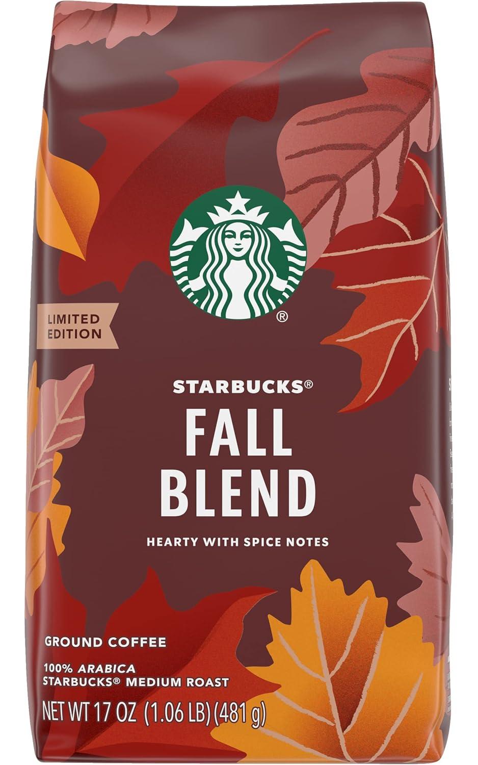 imageStarbucks Ground Coffee Medium Roast Coffee Decaf Pike Place Roast 100 Arabica 3 bags 12 oz eachFall Blend