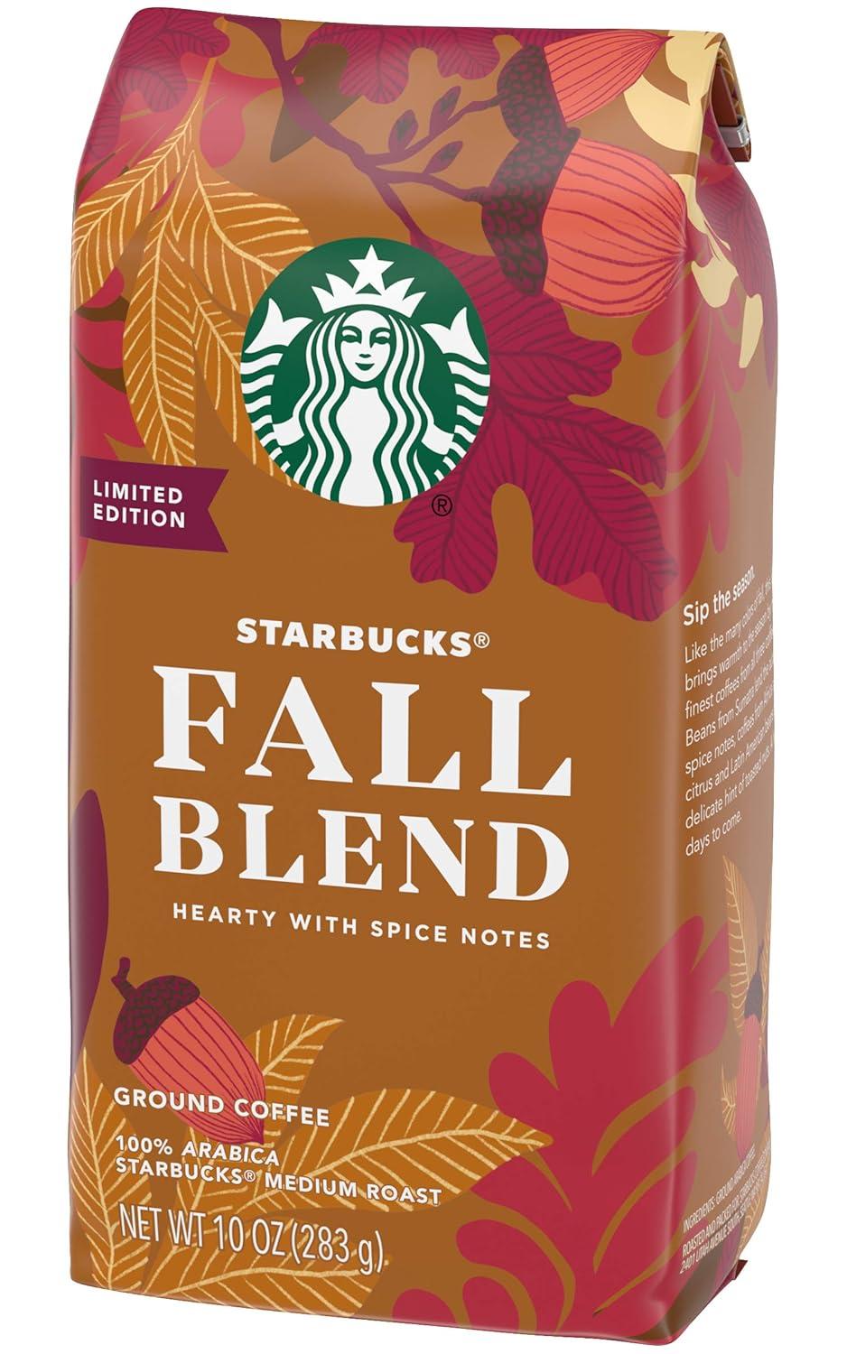 imageStarbucks Ground Coffee Medium Roast Coffee Decaf Pike Place Roast 100 Arabica 3 bags 12 oz eachFall Blend