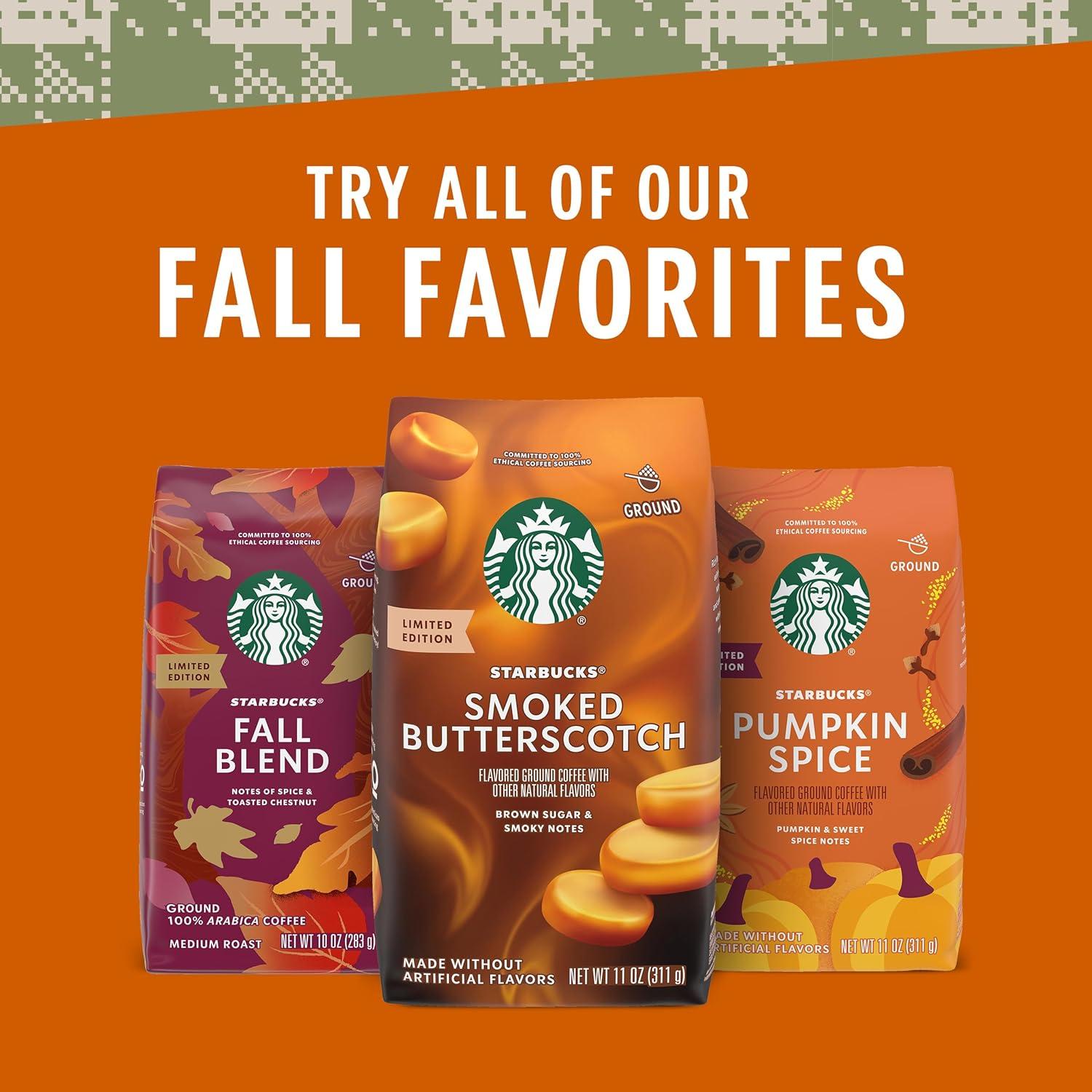 imageStarbucks Ground Coffee Medium Roast Coffee Decaf Pike Place Roast 100 Arabica 3 bags 12 oz eachFall Blend