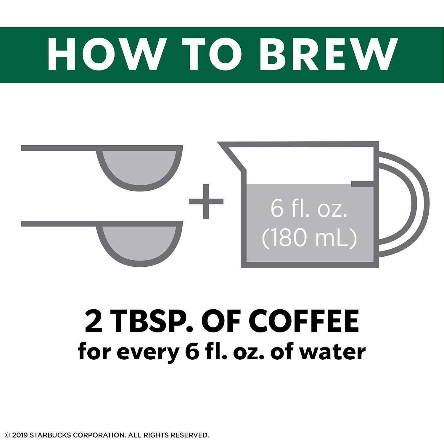 imageStarbucks Ground Coffee Medium Roast Coffee Decaf Pike Place Roast 100 Arabica 3 bags 12 oz eachHoliday Blend
