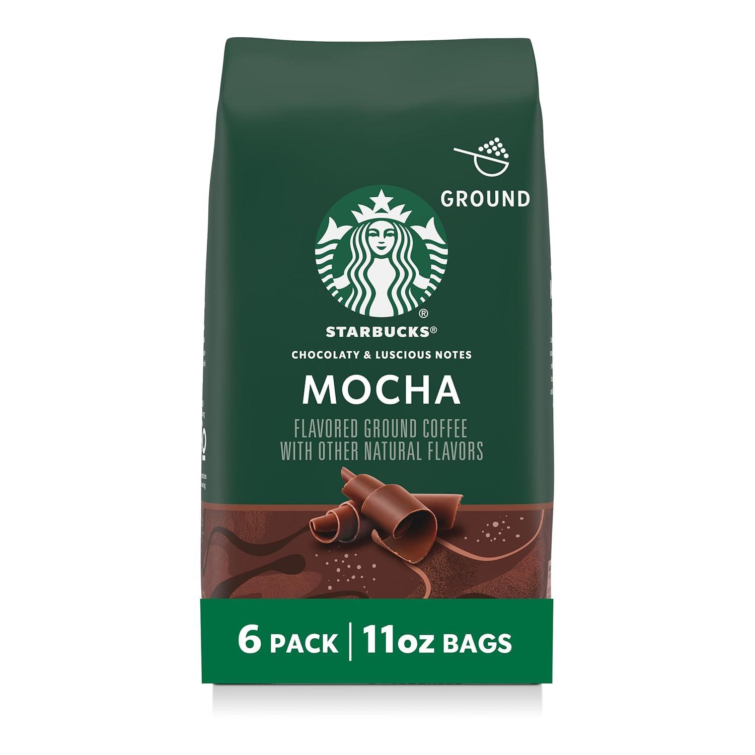 imageStarbucks Ground Coffee Medium Roast Coffee Decaf Pike Place Roast 100 Arabica 3 bags 12 oz eachMocha