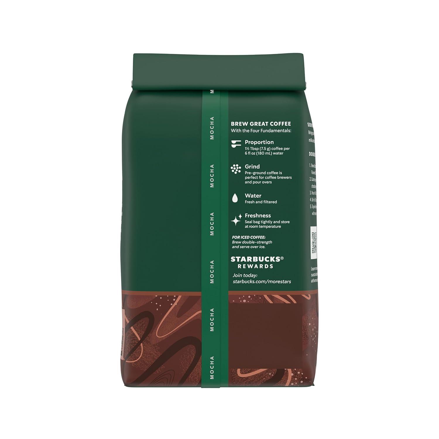 imageStarbucks Ground Coffee Medium Roast Coffee Decaf Pike Place Roast 100 Arabica 3 bags 12 oz eachMocha