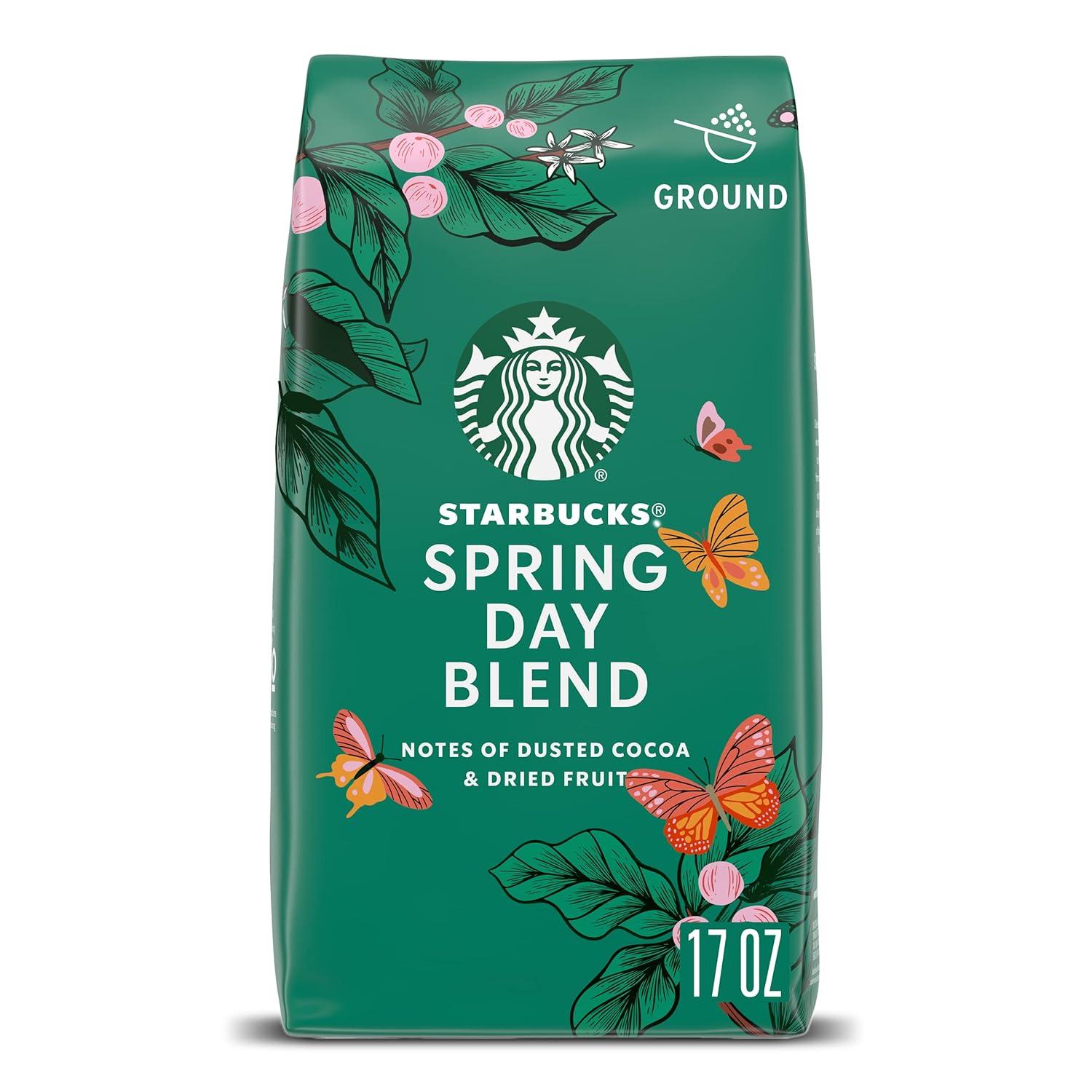 imageStarbucks Ground Coffee Medium Roast Coffee Decaf Pike Place Roast 100 Arabica 3 bags 12 oz eachSpring Day Blend