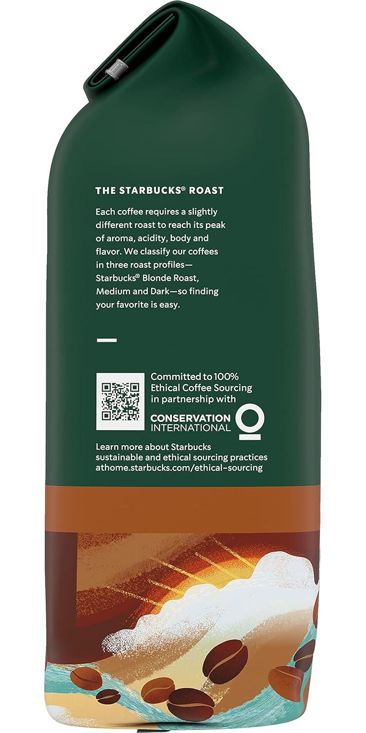 imageStarbucks Ground Coffee Medium Roast Hot or Iced Coffee Variety Pack Three 12 oz BagsBreakfast Blend