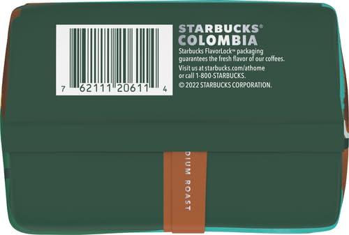 imageStarbucks Ground Coffee Medium Roast Hot or Iced Coffee Variety Pack Three 12 oz BagsNotes of Toasted Walnut and Herbs