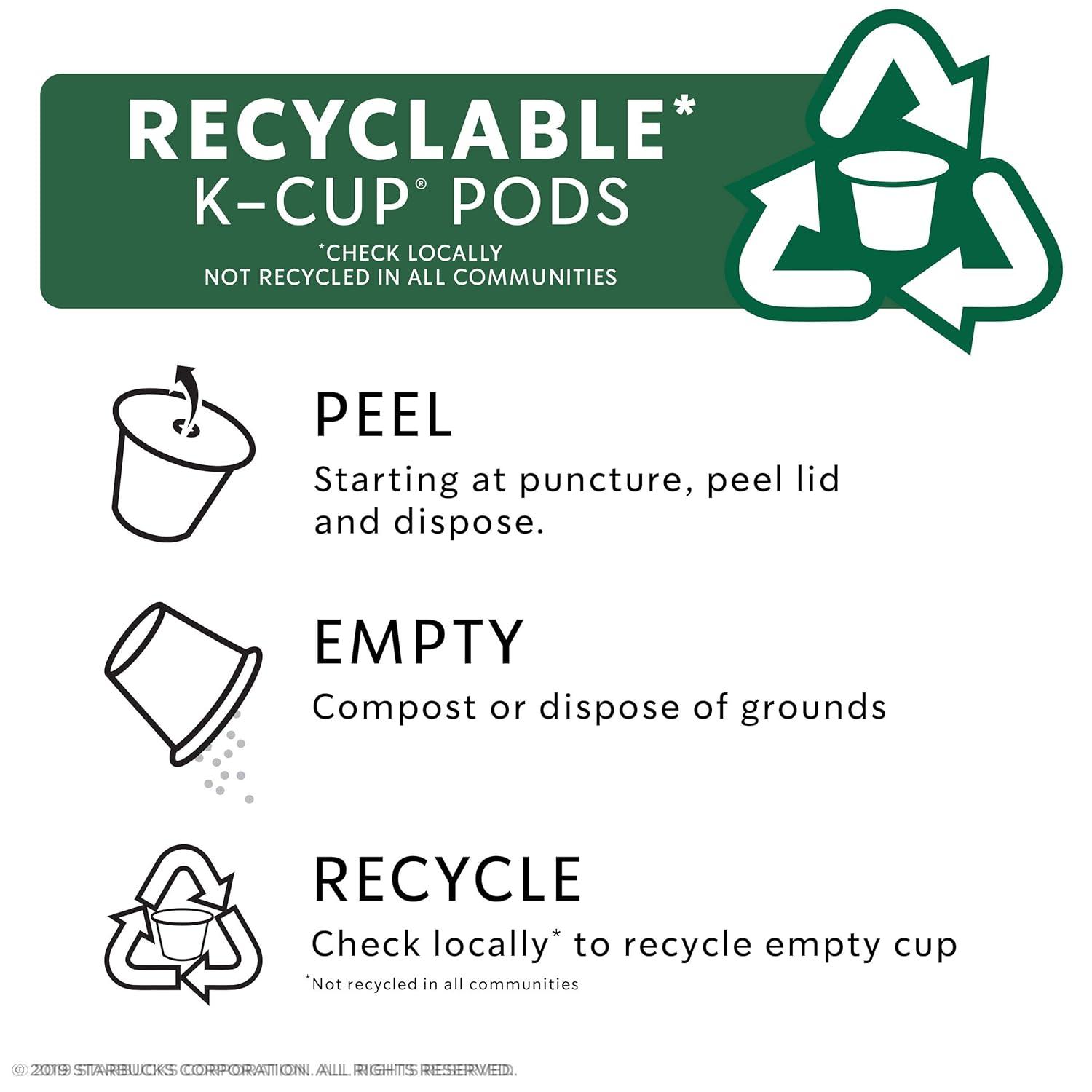 imageStarbucks KCup Coffee Pods Flavored Hot Cocoa Classic Hot Cocoa 60 Keurig PodsBlonde Roast