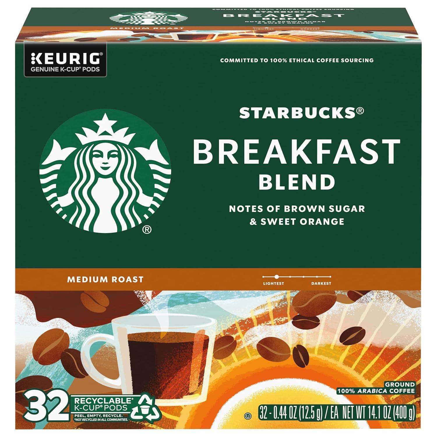 imageStarbucks KCup Coffee Pods Flavored Hot Cocoa Classic Hot Cocoa 60 Keurig PodsBreakfast Blend