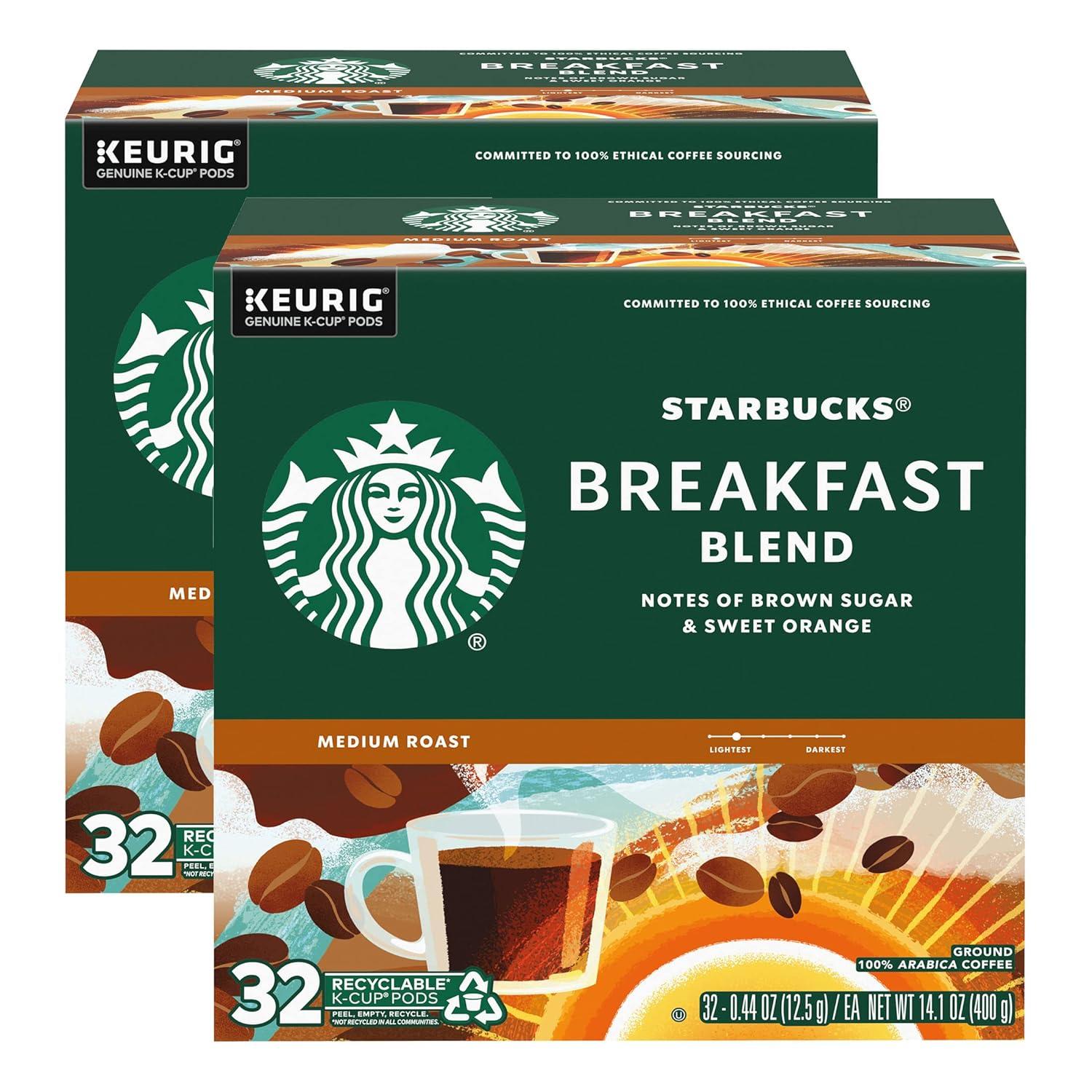 imageStarbucks KCup Coffee Pods Flavored Hot Cocoa Classic Hot Cocoa 60 Keurig PodsBreakfast Blend