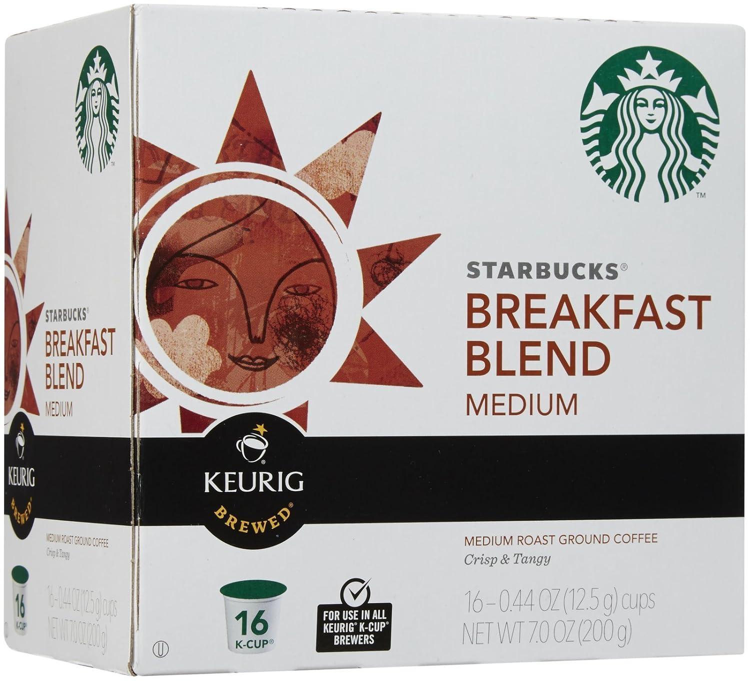 imageStarbucks KCup Coffee Pods Flavored Hot Cocoa Classic Hot Cocoa 60 Keurig PodsBreakfast Blend