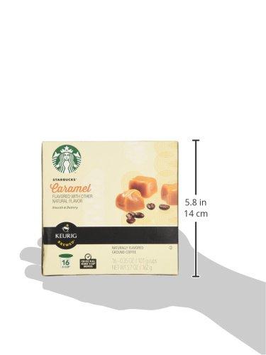 imageStarbucks KCup Coffee Pods Flavored Hot Cocoa Classic Hot Cocoa 60 Keurig PodsCaramel