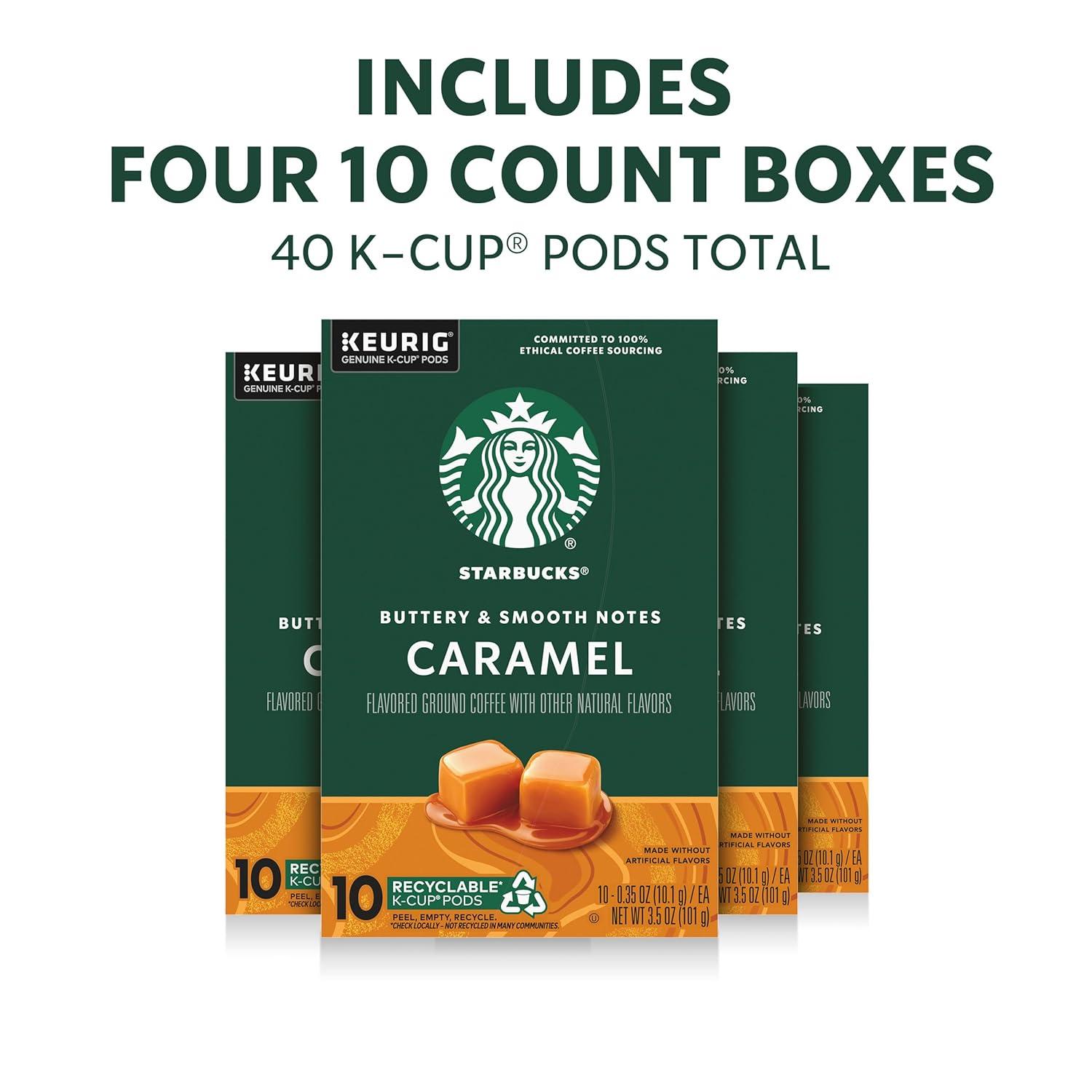 imageStarbucks KCup Coffee Pods Flavored Hot Cocoa Classic Hot Cocoa 60 Keurig PodsCaramel