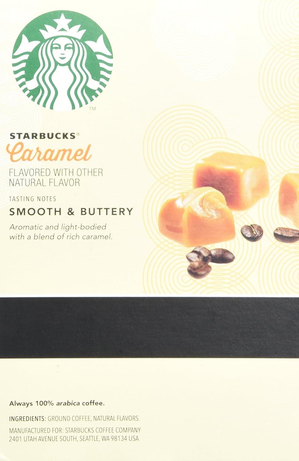 imageStarbucks KCup Coffee Pods Flavored Hot Cocoa Classic Hot Cocoa 60 Keurig PodsCaramel