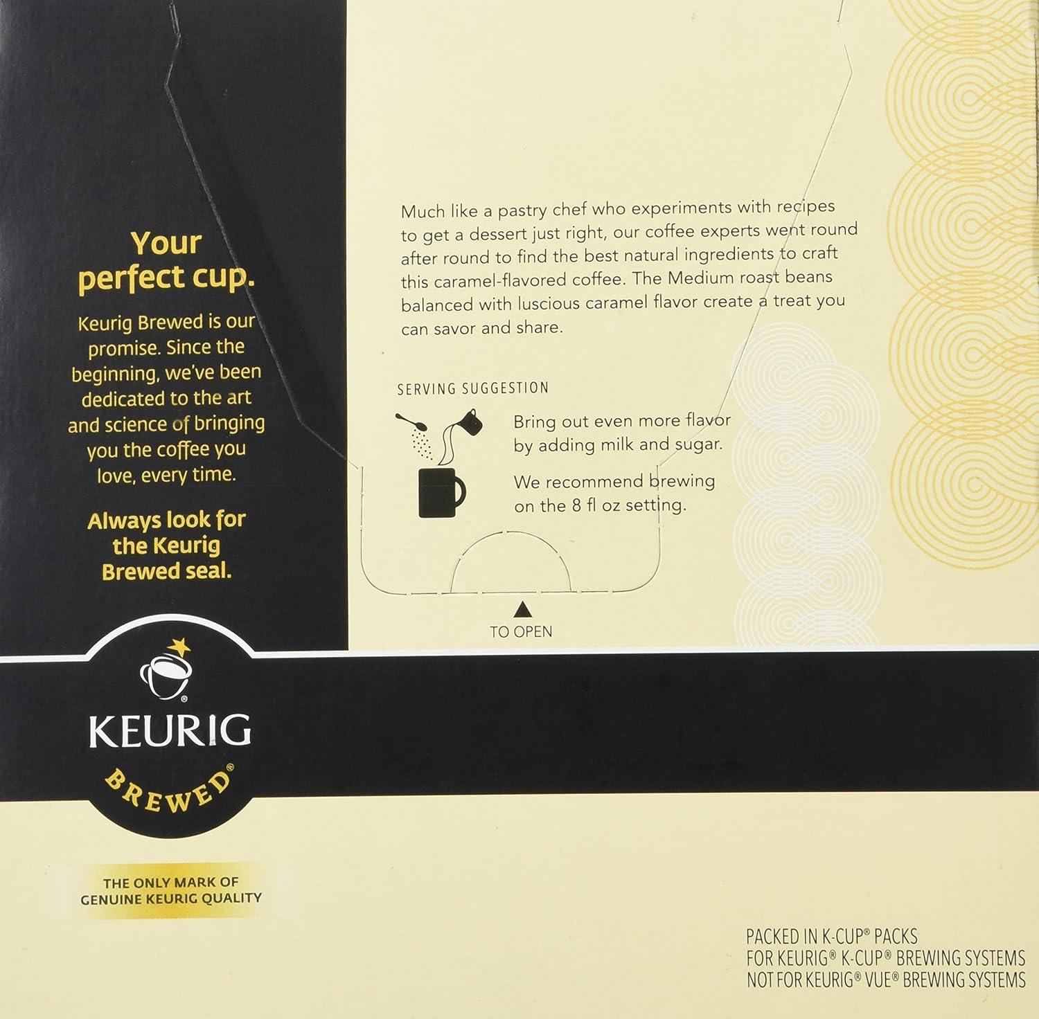 imageStarbucks KCup Coffee Pods Flavored Hot Cocoa Classic Hot Cocoa 60 Keurig PodsCaramel