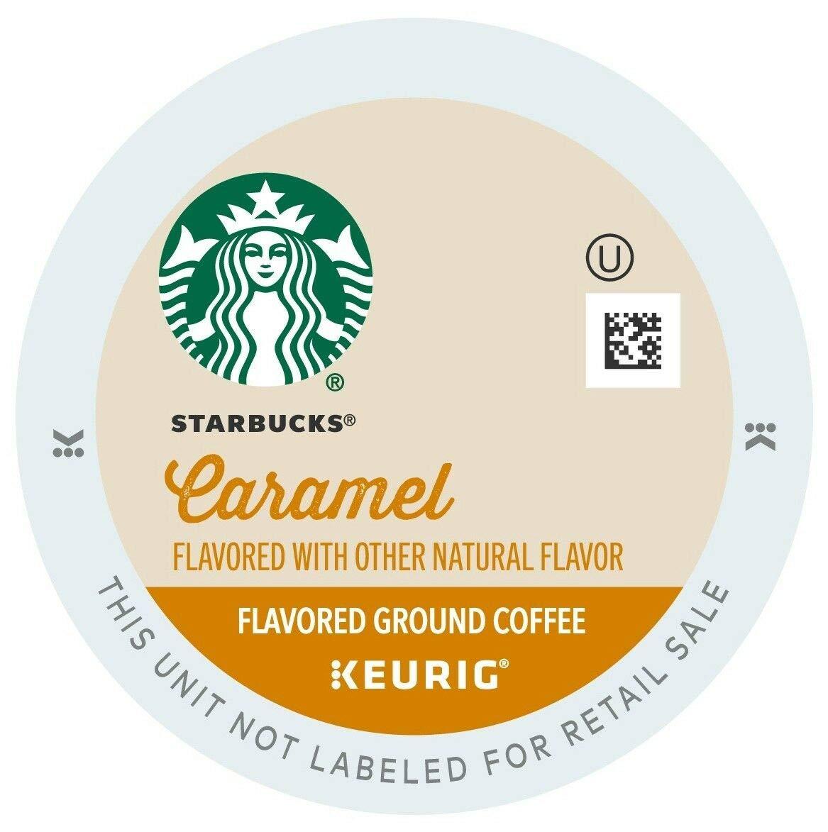 imageStarbucks KCup Coffee Pods Flavored Hot Cocoa Classic Hot Cocoa 60 Keurig PodsCaramel