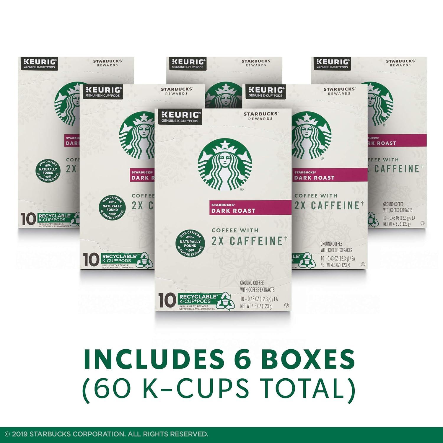 imageStarbucks KCup Coffee Pods Flavored Hot Cocoa Classic Hot Cocoa 60 Keurig PodsDark Roast