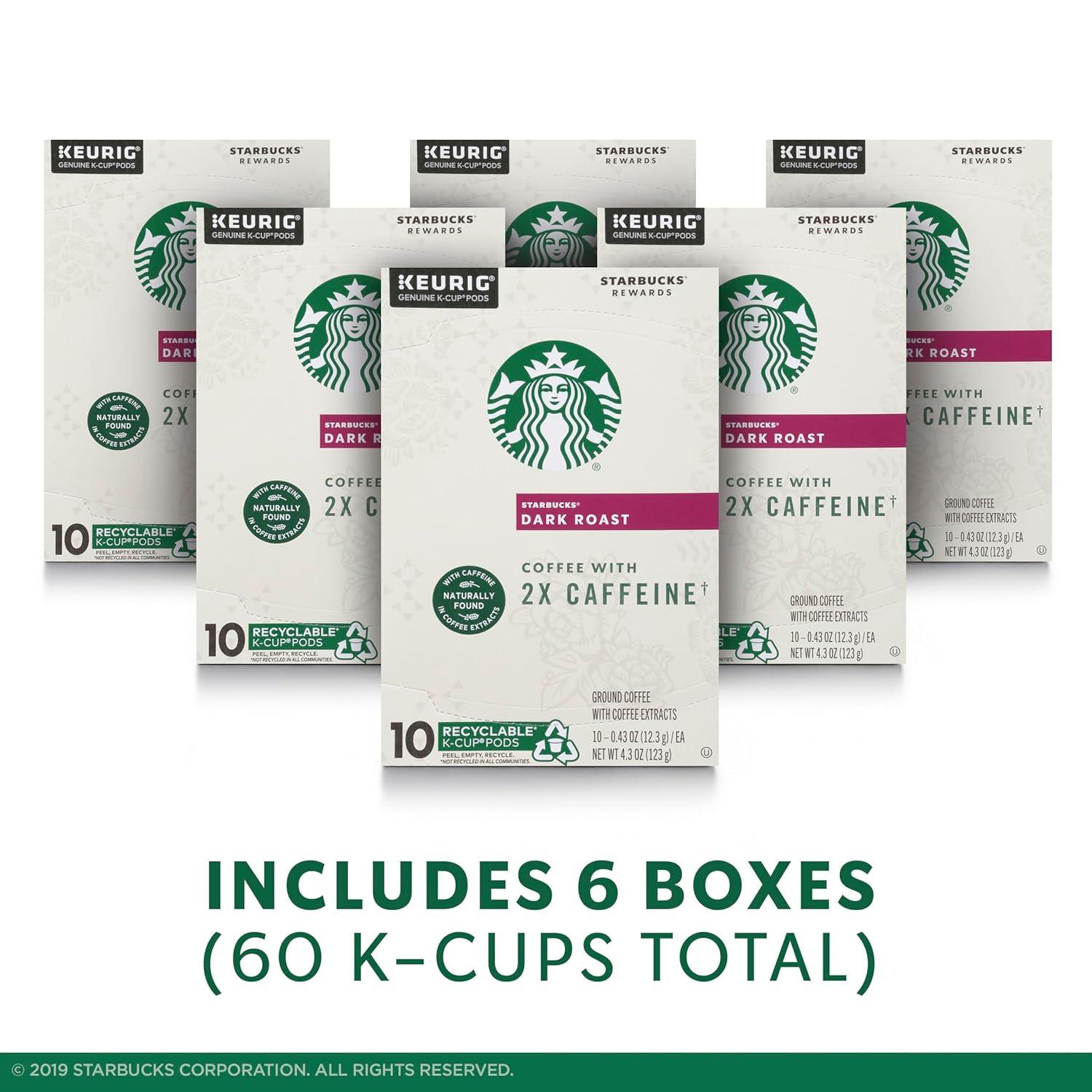 imageStarbucks KCup Coffee Pods Flavored Hot Cocoa Classic Hot Cocoa 60 Keurig PodsDark Roast