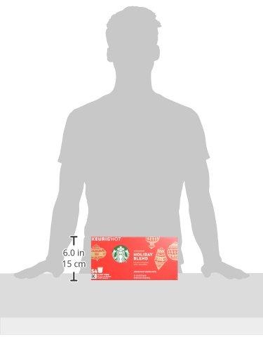 imageStarbucks KCup Coffee Pods Flavored Hot Cocoa Classic Hot Cocoa 60 Keurig PodsHoliday Blend