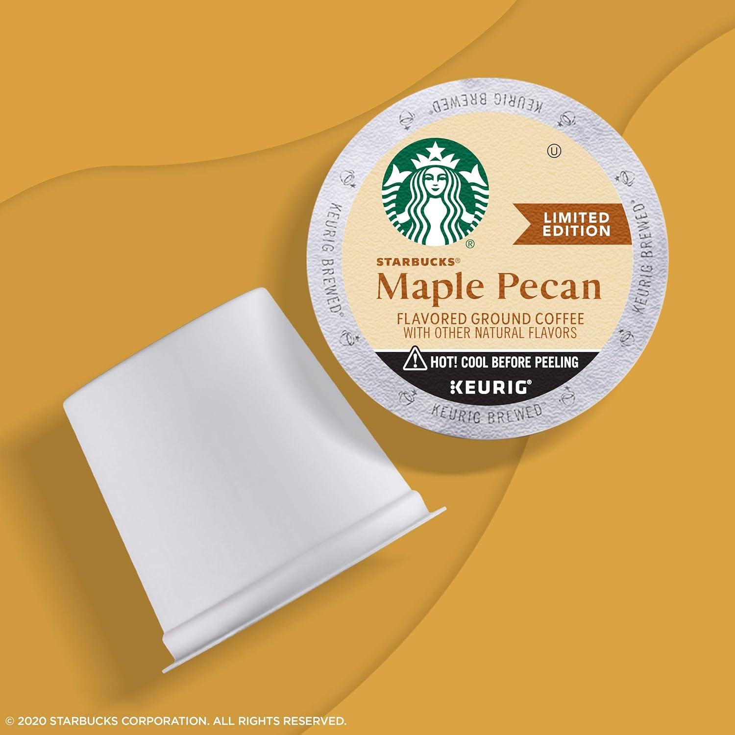 imageStarbucks KCup Coffee Pods Flavored Hot Cocoa Classic Hot Cocoa 60 Keurig PodsMaple Pecan