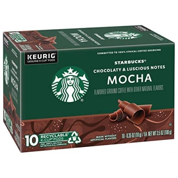 imageStarbucks KCup Coffee Pods Flavored Hot Cocoa Classic Hot Cocoa 60 Keurig PodsMocha
