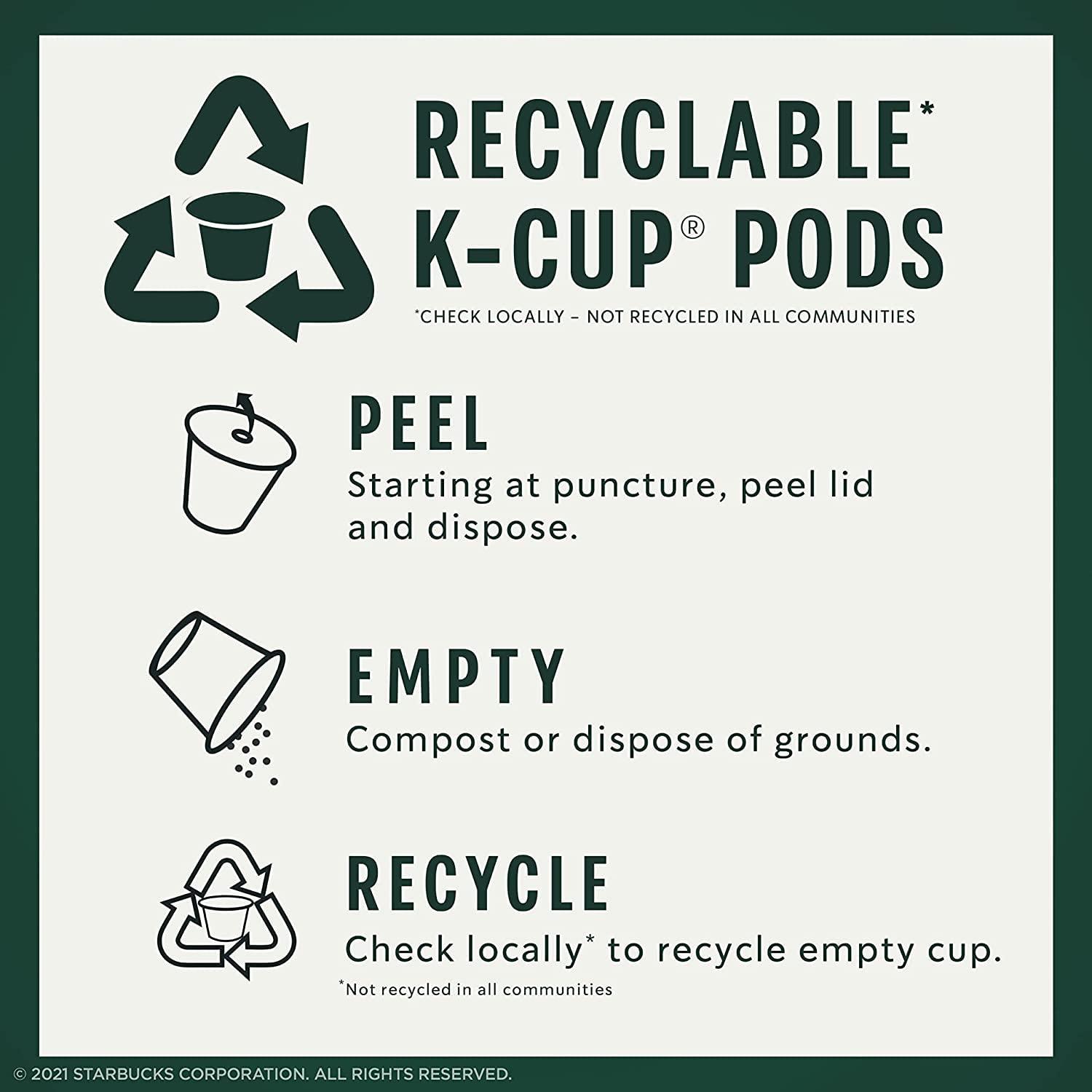 imageStarbucks KCup Coffee Pods Flavored Hot Cocoa Classic Hot Cocoa 60 Keurig PodsPike Place Roast