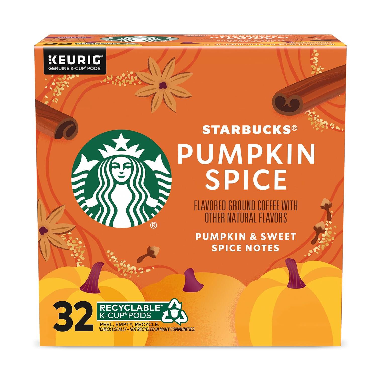 imageStarbucks KCup Coffee Pods Flavored Hot Cocoa Classic Hot Cocoa 60 Keurig PodsPumpkin Spice