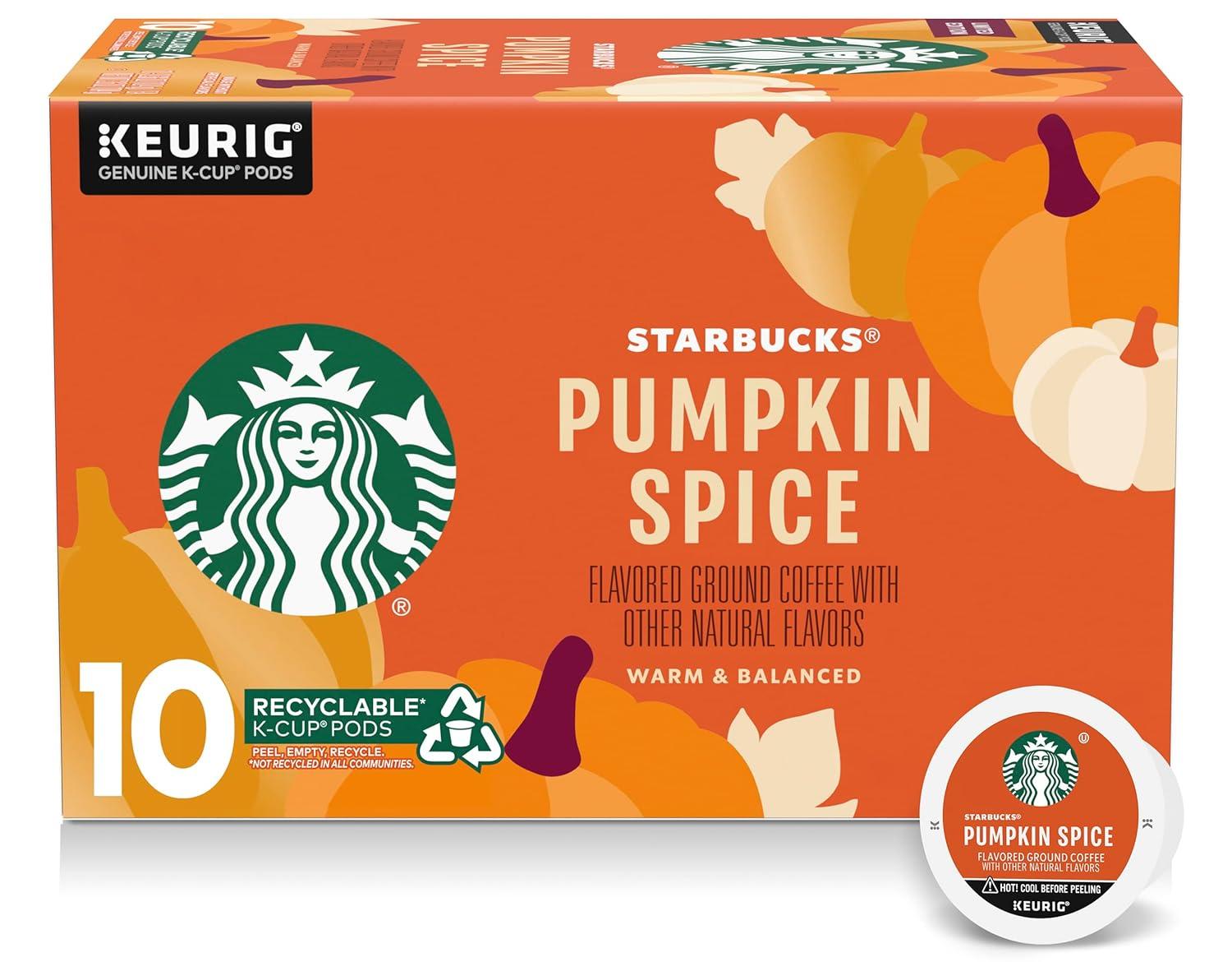 imageStarbucks KCup Coffee Pods Flavored Hot Cocoa Classic Hot Cocoa 60 Keurig PodsPumpkin Spice