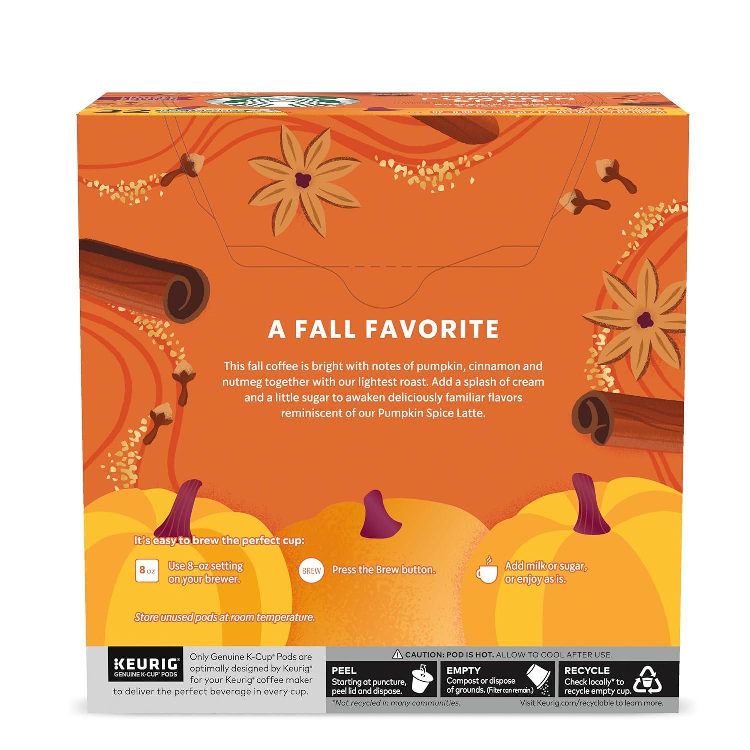 imageStarbucks KCup Coffee Pods Flavored Hot Cocoa Classic Hot Cocoa 60 Keurig PodsPumpkin Spice
