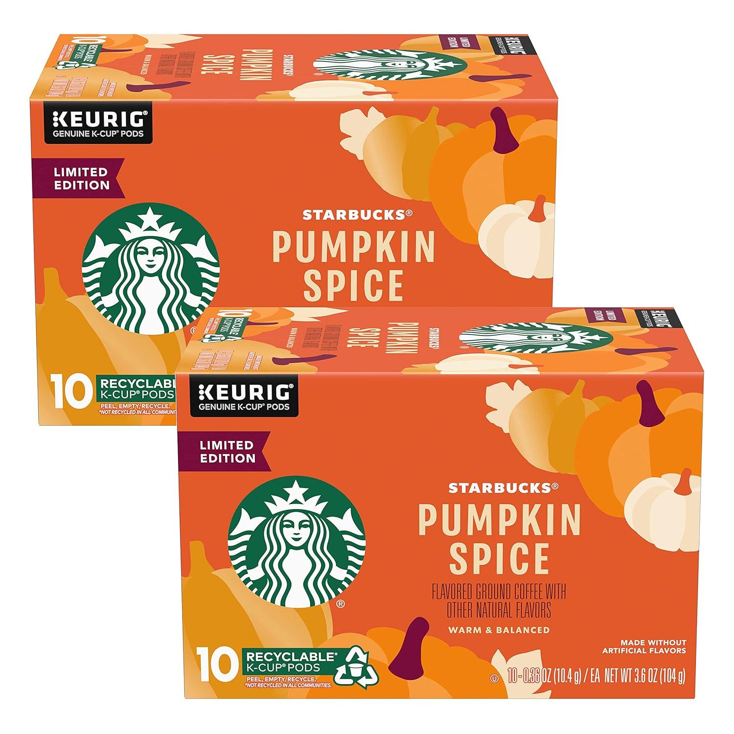 imageStarbucks KCup Coffee Pods Flavored Hot Cocoa Classic Hot Cocoa 60 Keurig PodsPumpkin Spice