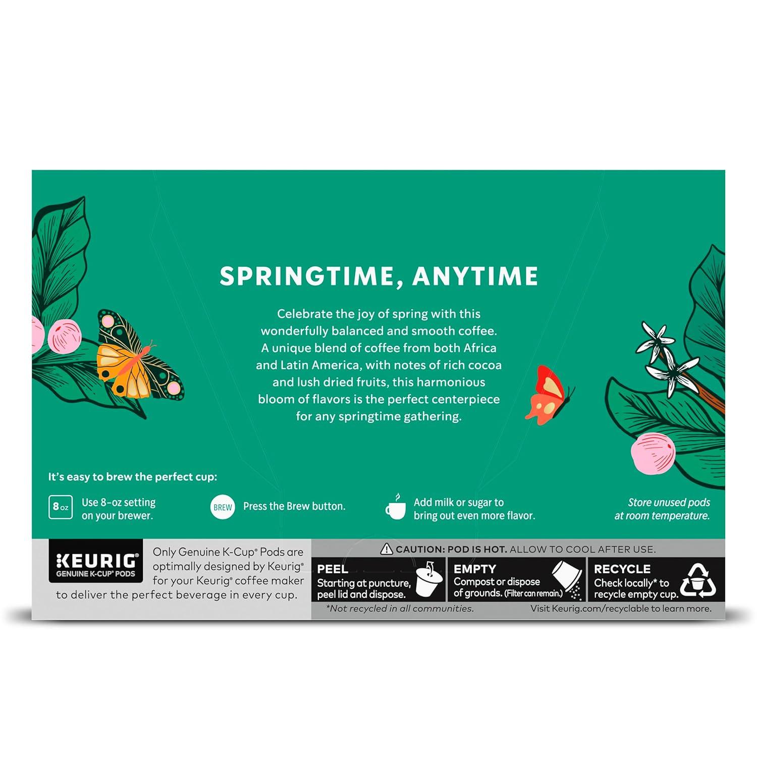 imageStarbucks KCup Coffee Pods Flavored Hot Cocoa Classic Hot Cocoa 60 Keurig PodsSpring Day Blend