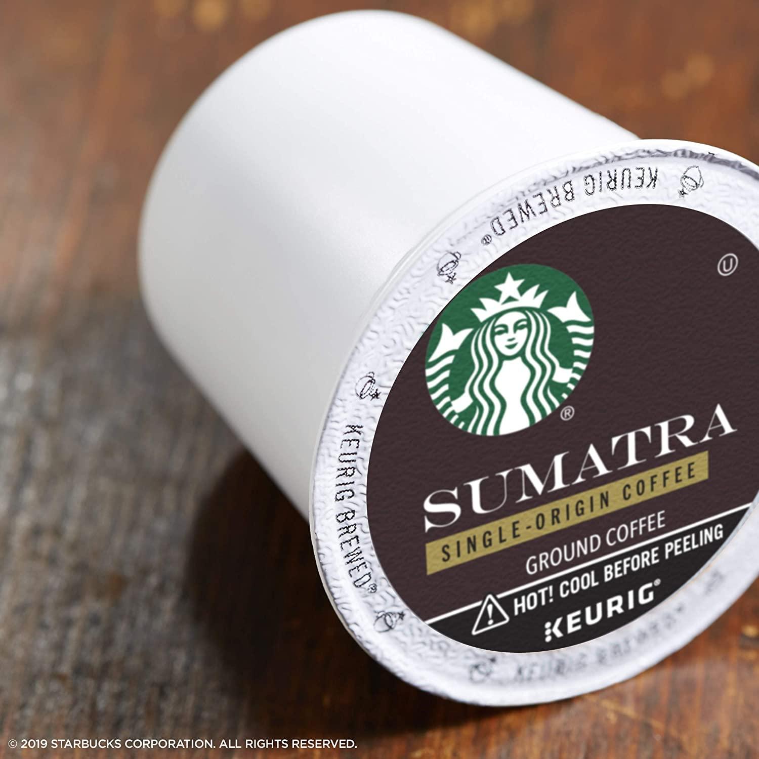 imageStarbucks KCup Coffee Pods Flavored Hot Cocoa Classic Hot Cocoa 60 Keurig PodsSumatra