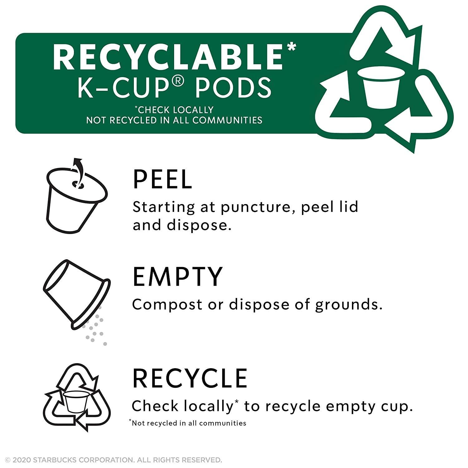 imageStarbucks KCup Coffee Pods Flavored Hot Cocoa Classic Hot Cocoa 60 Keurig PodsSumatra