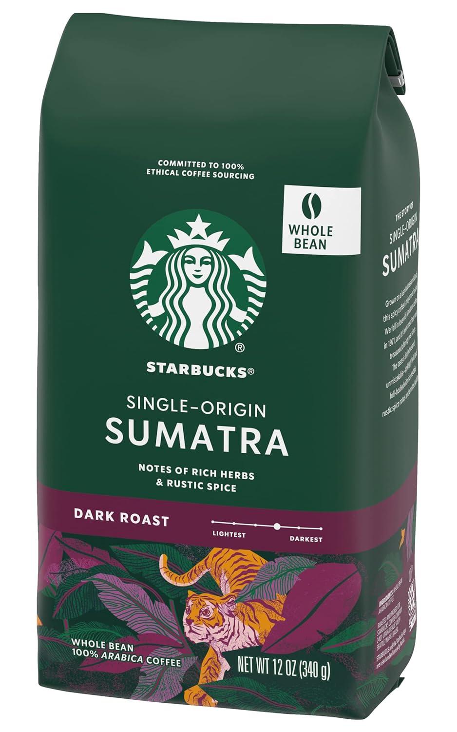 imageStarbucks KCup Coffee Pods Flavored Hot Cocoa Classic Hot Cocoa 60 Keurig PodsSumatra Whole Bean