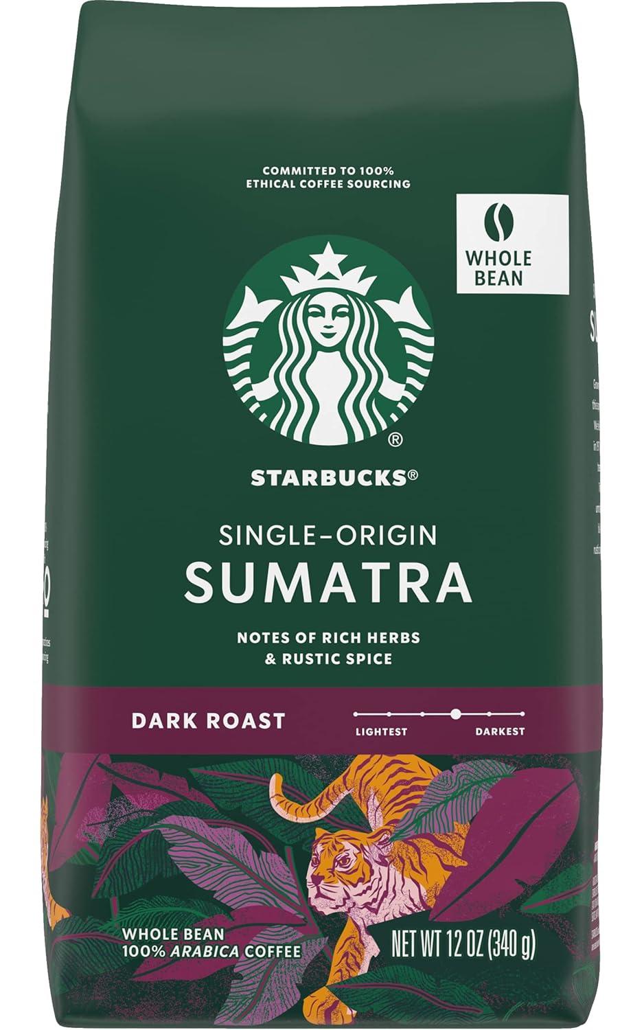 imageStarbucks KCup Coffee Pods Flavored Hot Cocoa Classic Hot Cocoa 60 Keurig PodsSumatra Whole Bean