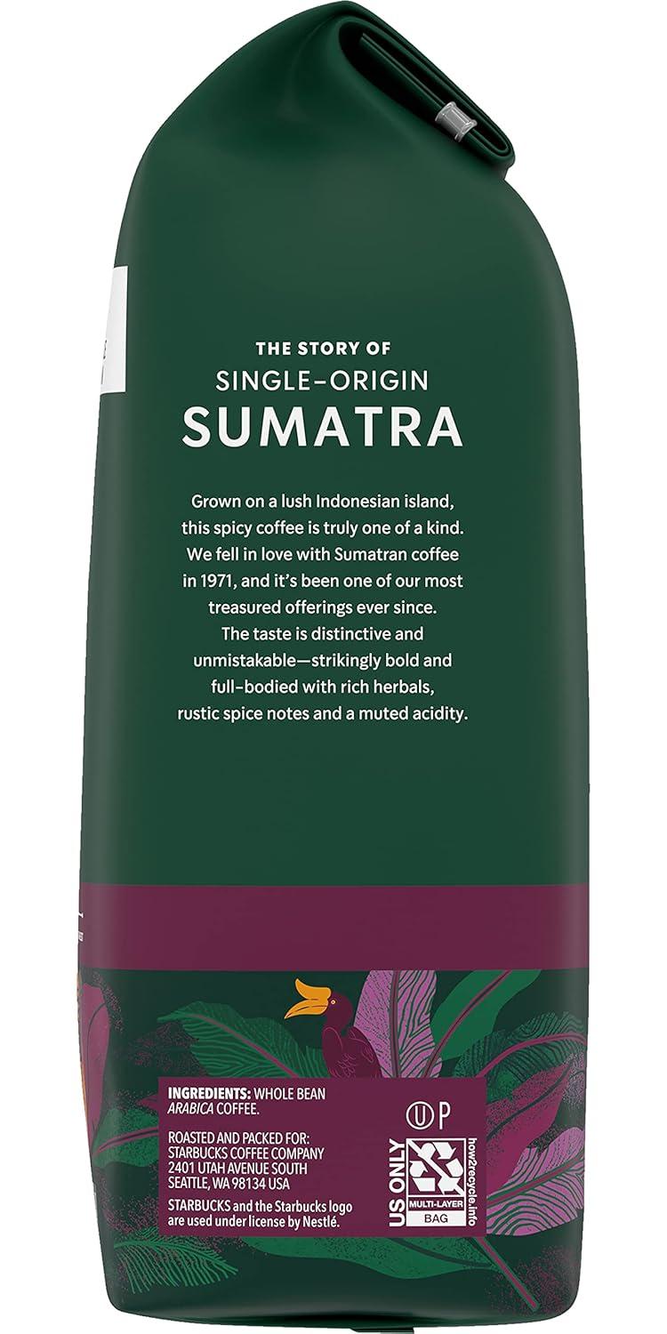 imageStarbucks KCup Coffee Pods Flavored Hot Cocoa Classic Hot Cocoa 60 Keurig PodsSumatra Whole Bean