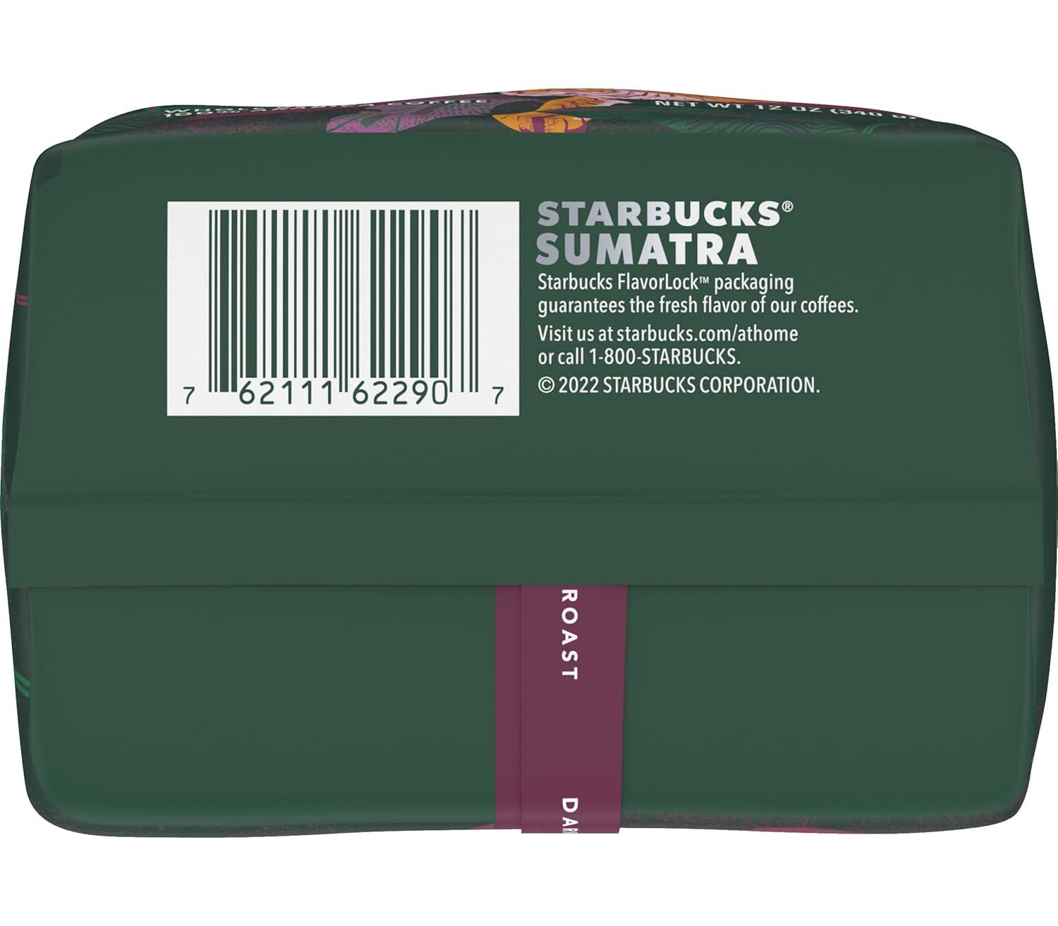 imageStarbucks KCup Coffee Pods Flavored Hot Cocoa Classic Hot Cocoa 60 Keurig PodsSumatra Whole Bean