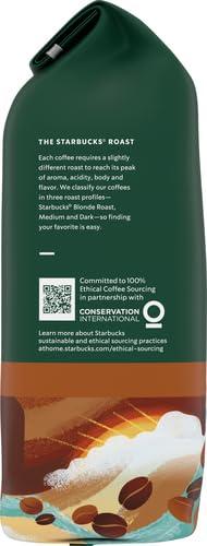 imageStarbucks Whole Coffee Beans Medium Roast Hot or Iced Coffee Breakfast Blend Six 12 oz BagsBreakfast Blend