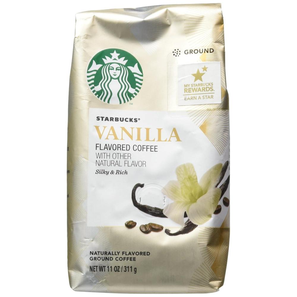 imageStarbucks Ground Coffee Blonde Roast Hot or Iced Coffee Veranda Blend Six 12 oz BagsVelvety and Rich
