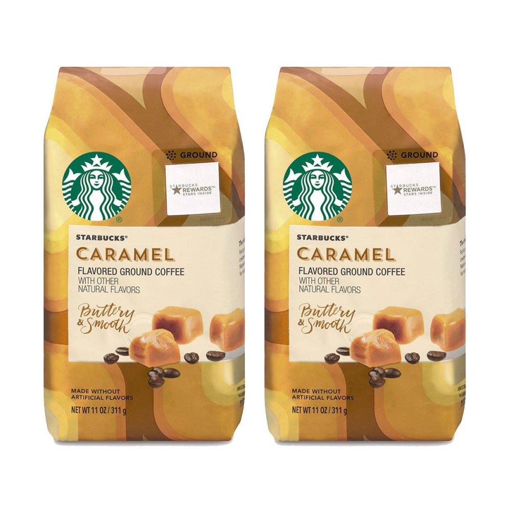 imageStarbucks Ground Coffee Medium Roast Coffee Decaf Pike Place Roast 100 Arabica 3 bags 12 oz eachCaramel