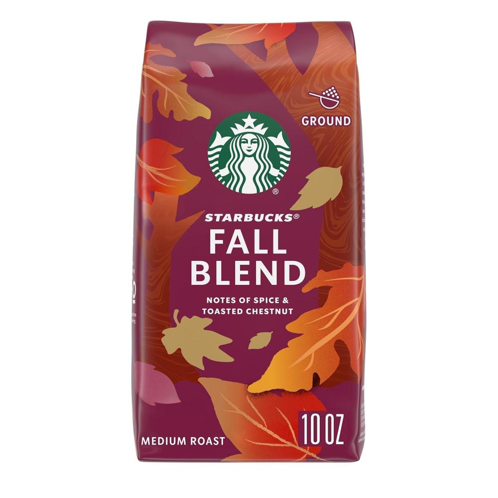 imageStarbucks Ground Coffee Medium Roast Coffee Decaf Pike Place Roast 100 Arabica 3 bags 12 oz eachFall Blend