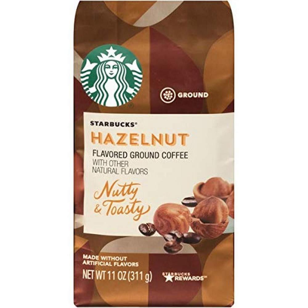 imageStarbucks Ground Coffee Medium Roast Coffee Decaf Pike Place Roast 100 Arabica 3 bags 12 oz eachHazelnut