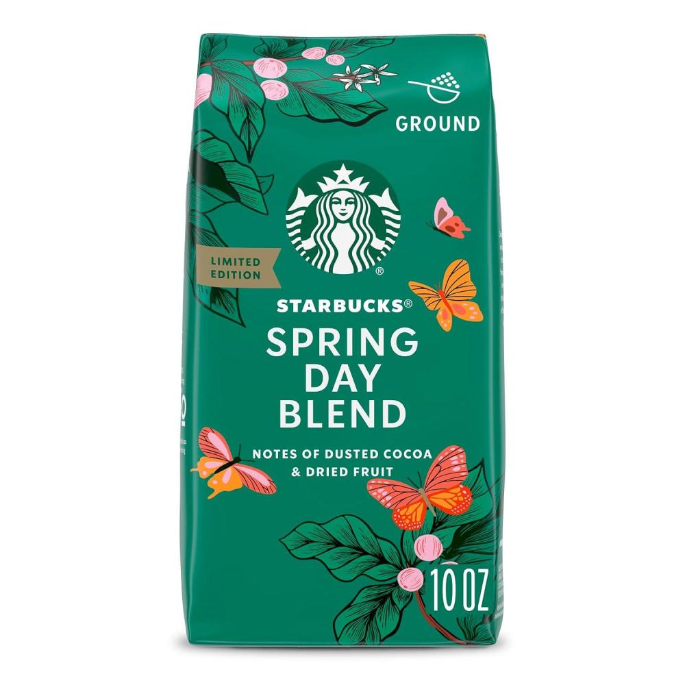 imageStarbucks Ground Coffee Medium Roast Coffee Decaf Pike Place Roast 100 Arabica 3 bags 12 oz eachSpring Day Blend