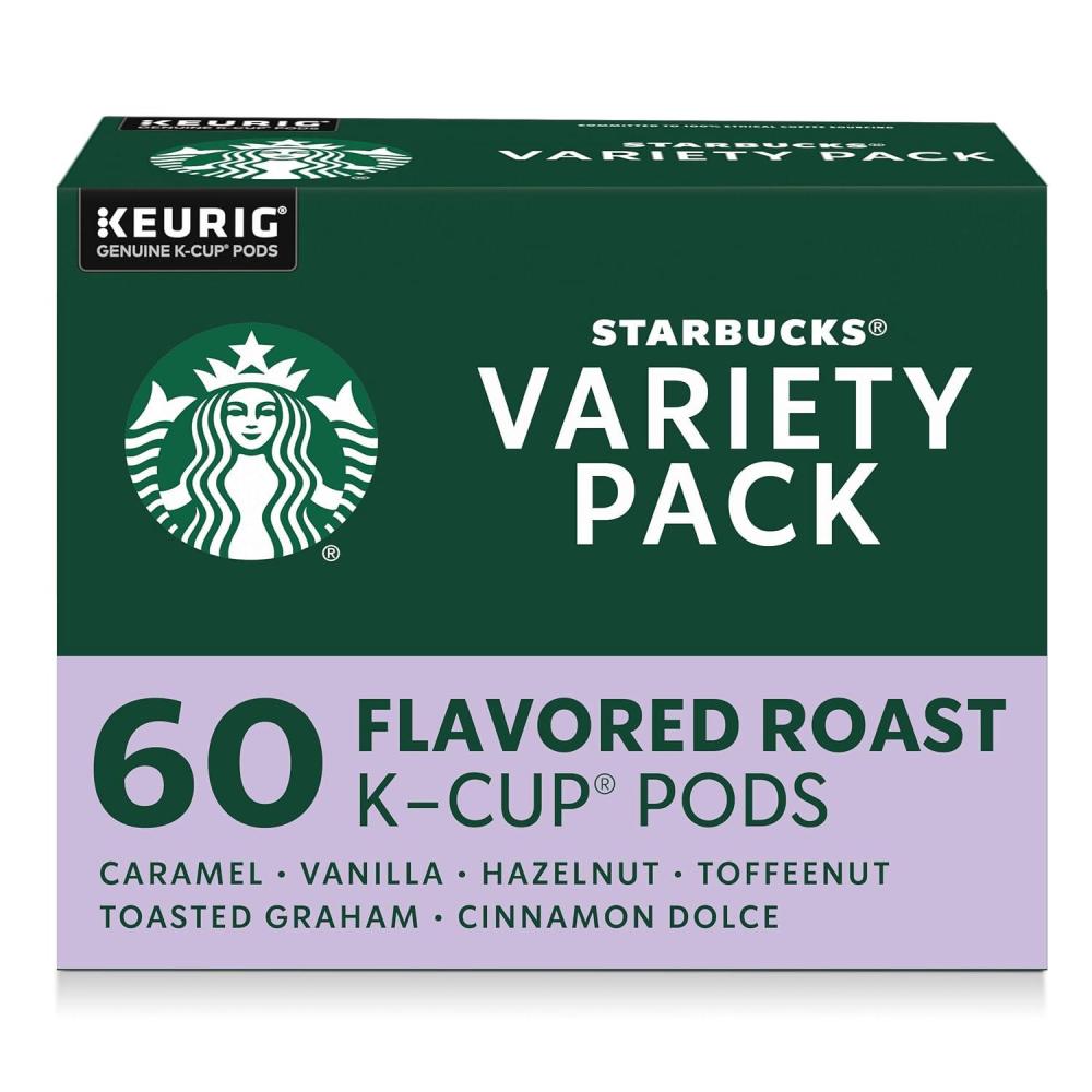 imageStarbucks KCup Coffee Pods Flavored Hot Cocoa Classic Hot Cocoa 60 Keurig PodsFlavored Variety Pack