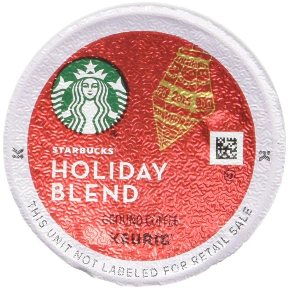 imageStarbucks KCup Coffee Pods Flavored Hot Cocoa Classic Hot Cocoa 60 Keurig PodsHoliday Blend