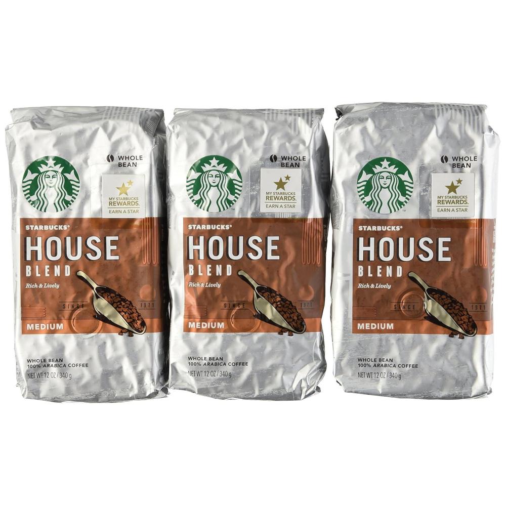 imageStarbucks KCup Coffee Pods Flavored Hot Cocoa Classic Hot Cocoa 60 Keurig PodsHouse Blend Whole Bean