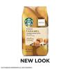 Starbucks Ground Coffee, Medium Roast Coffee, Decaf Pike Place Roast, 100% Arabica, 3 bags (12 oz each)(Caramel)