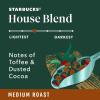 Starbucks Ground Coffee, Medium Roast Coffee, Decaf Pike Place Roast, 100% Arabica, 3 bags (12 oz each)(Notes of Toffee and Dusted Cocoa)