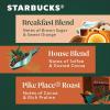 Starbucks Ground Coffee, Medium Roast Hot or Iced Coffee, Variety Pack, Three 12 oz Bags​(Medium Variety Pack)