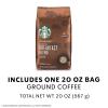 Starbucks Ground Coffee, Medium Roast Hot or Iced Coffee, Variety Pack, Three 12 oz Bags​(Sweet Orange and Brown Sugar)