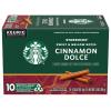 Starbucks K-Cup Coffee Pods, Flavored Hot Cocoa, Classic Hot Cocoa, 60 Keurig Pods(Cinnamon Dolce)