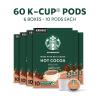 Starbucks K-Cup Coffee Pods, Flavored Hot Cocoa, Classic Hot Cocoa, 60 Keurig Pods(Classic Hot Cocoa)